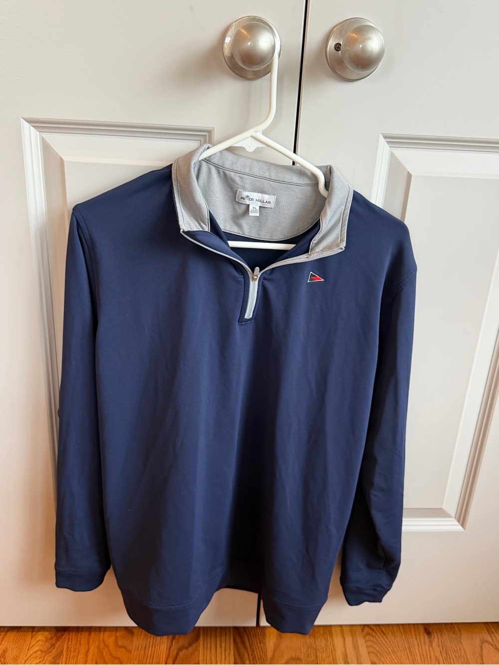 Peter Millar Boys XL Navy Quarter-Zip